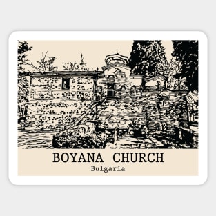 Boyana Church - Bulgaria Sticker